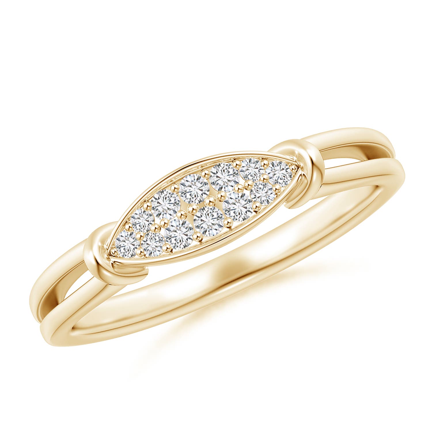 H, SI2 / 0.15 CT / 14 KT Yellow Gold