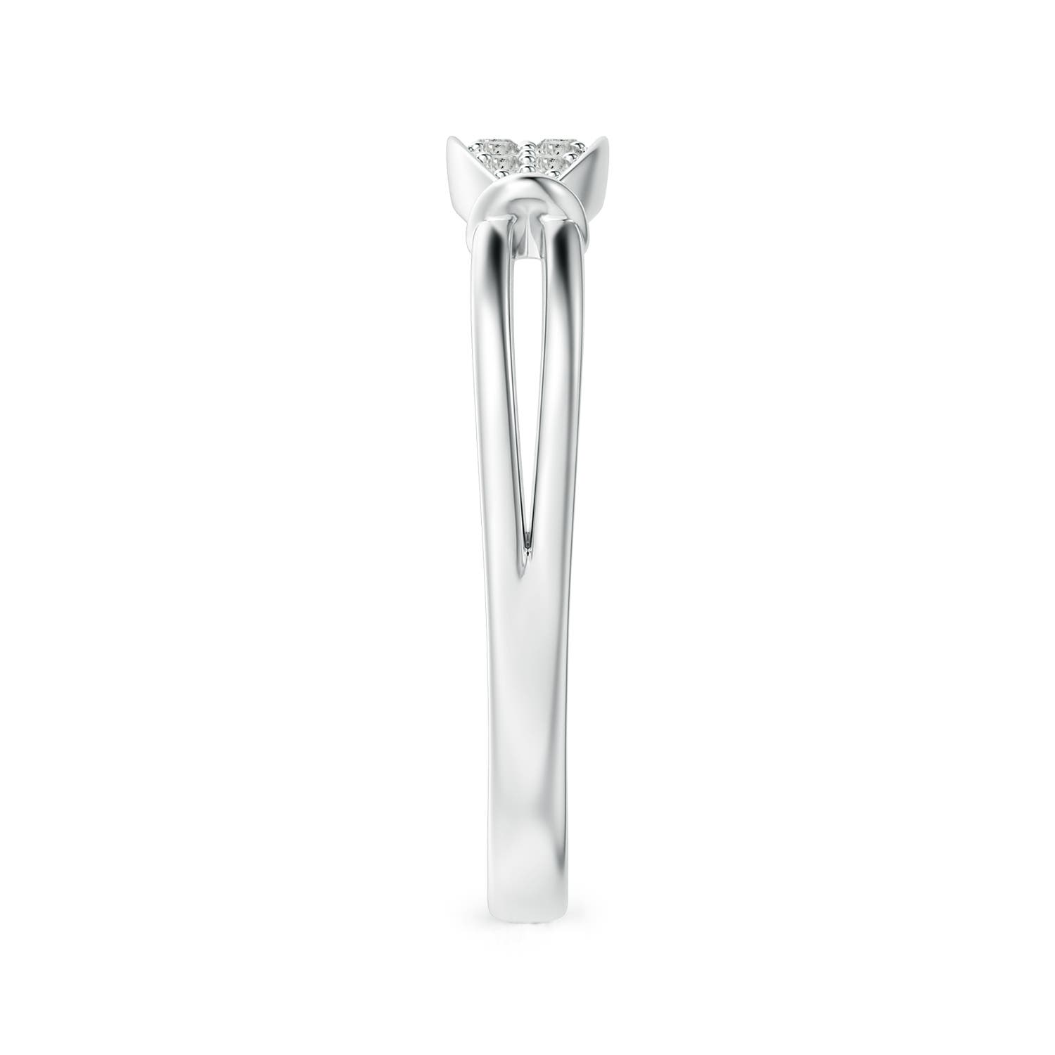 K, I3 / 0.15 CT / 14 KT White Gold