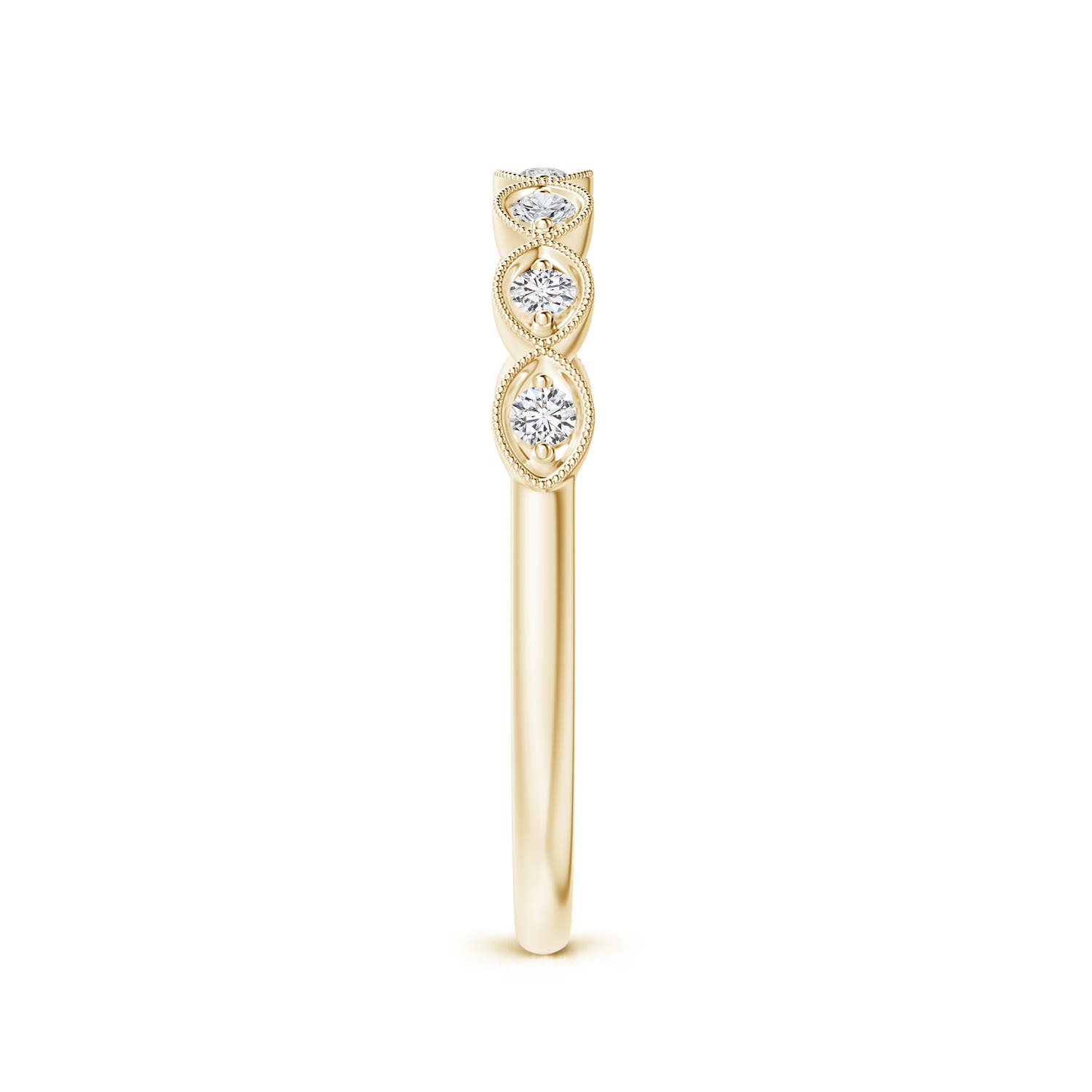 H, SI2 / 0.1 CT / 14 KT Yellow Gold