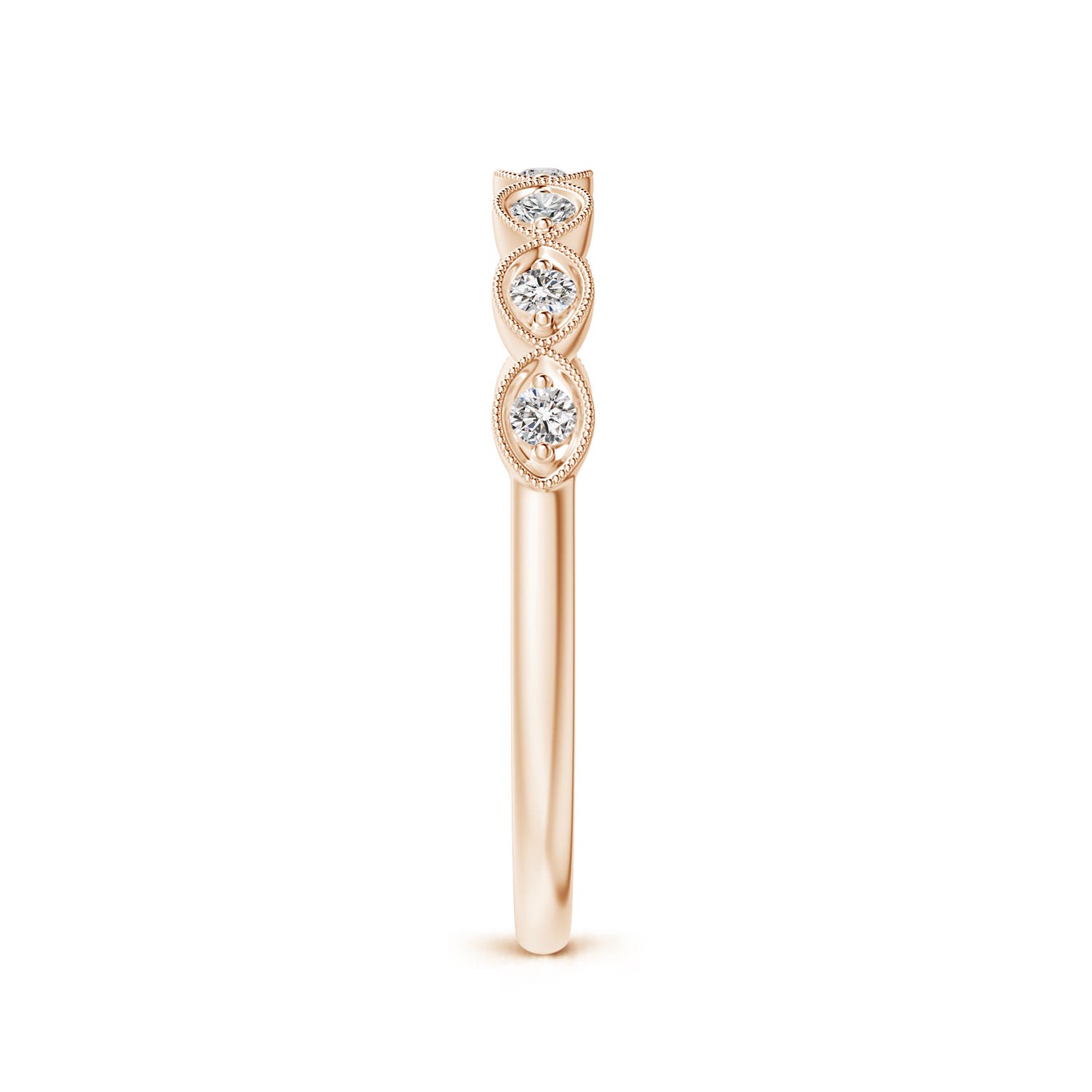 I-J, I1-I2 / 0.1 CT / 14 KT Rose Gold