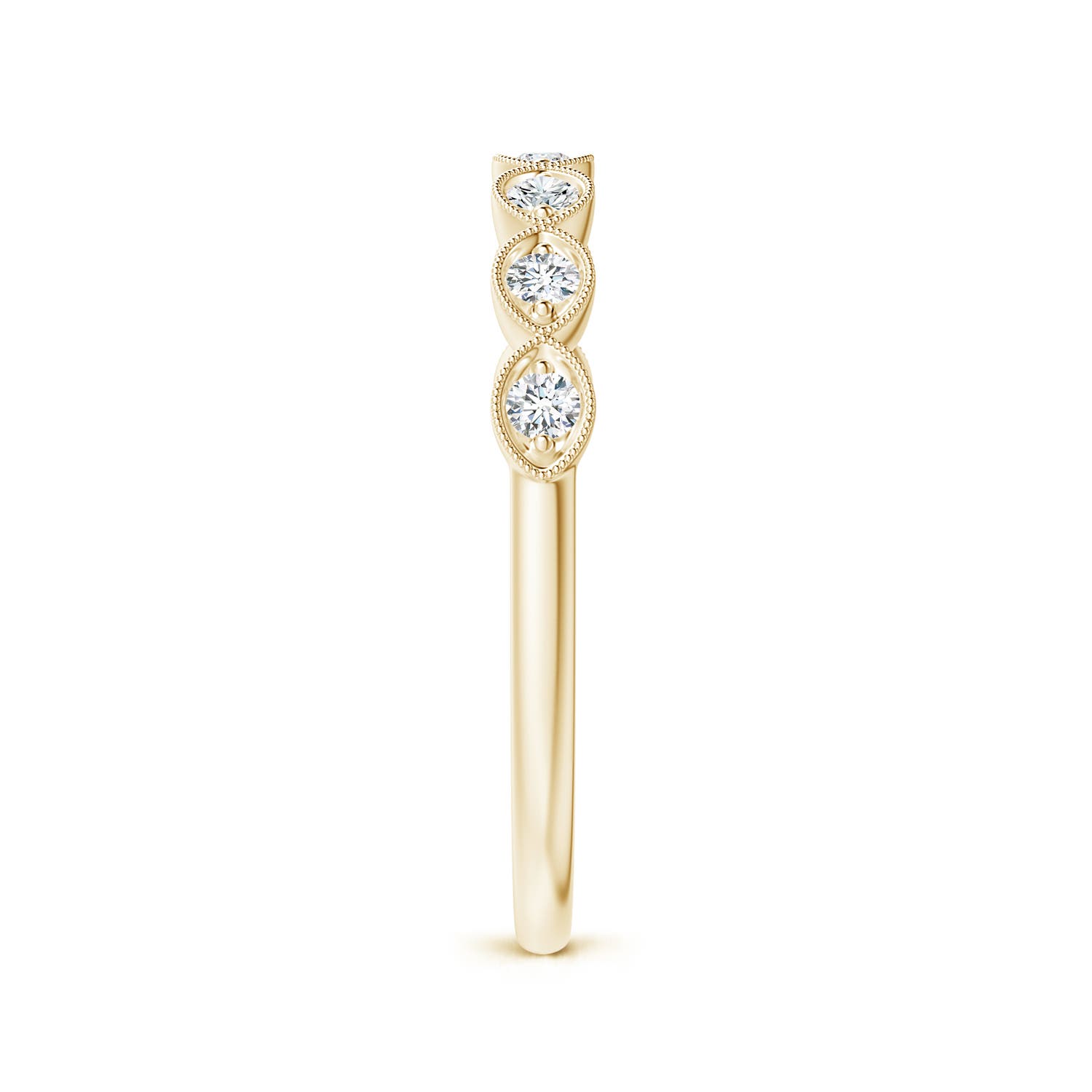 F-G, VS / 0.2 CT / 14 KT Yellow Gold