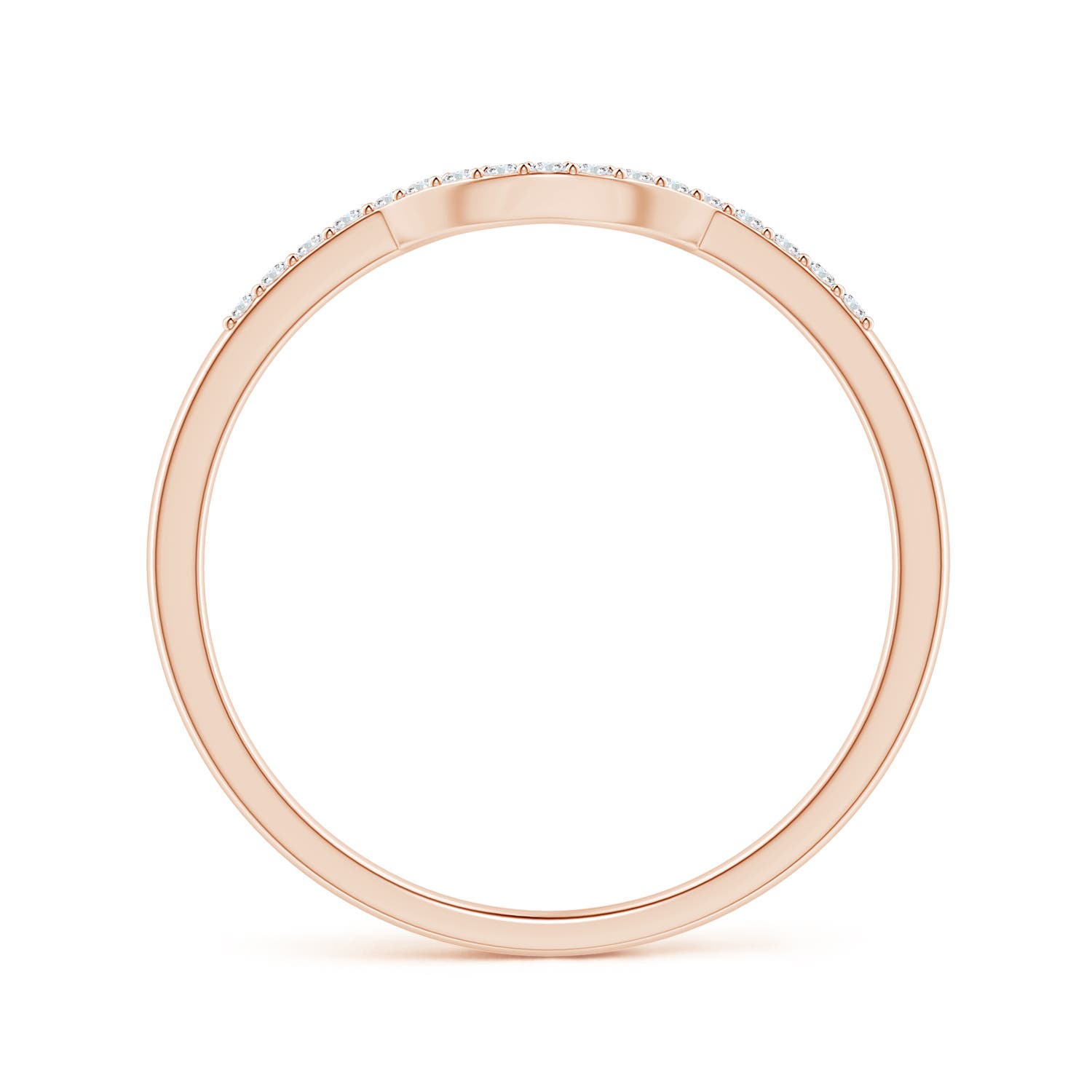 G, VS2 / 0.09 CT / 14 KT Rose Gold