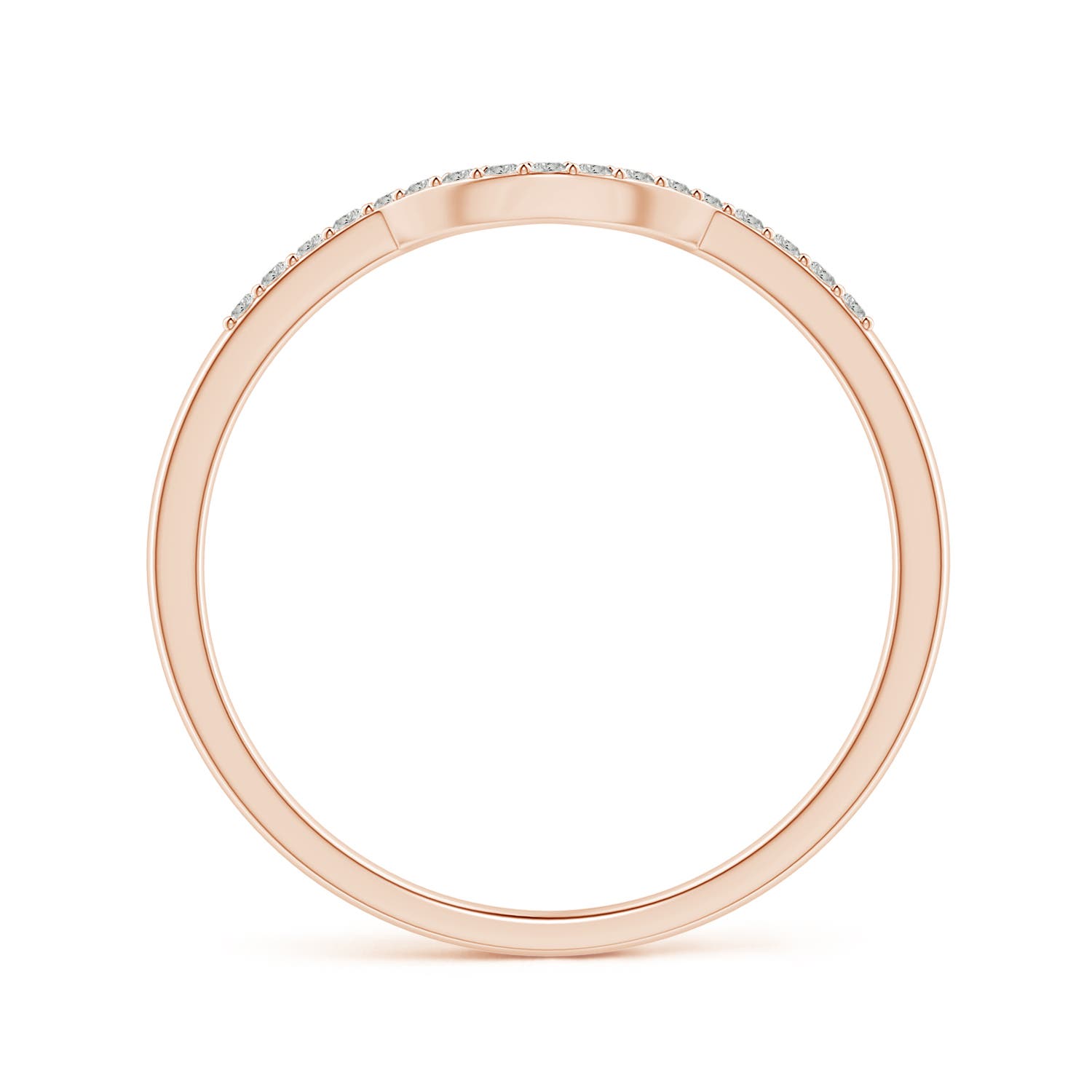 K, I3 / 0.09 CT / 14 KT Rose Gold