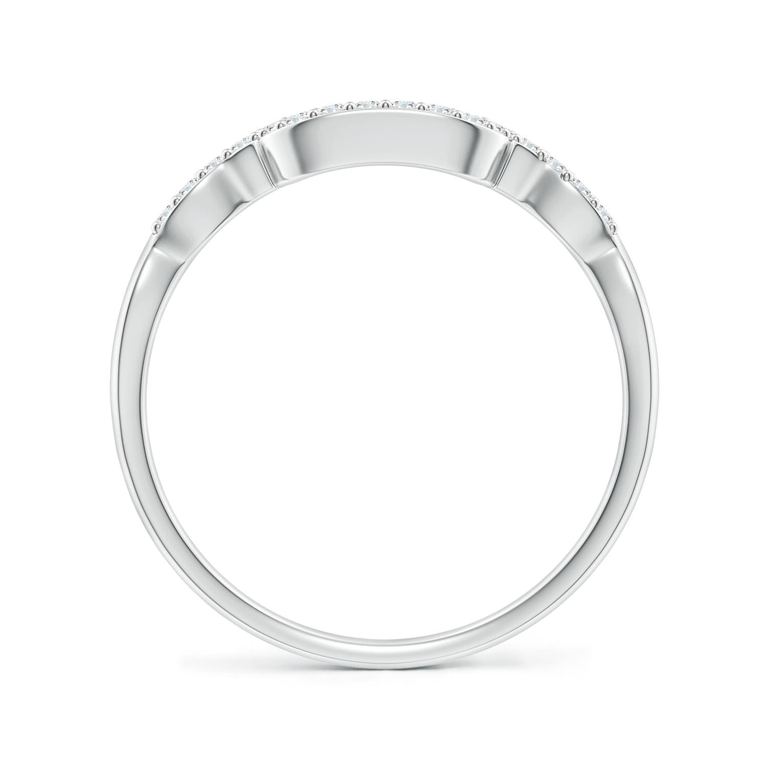 G, VS2 / 0.18 CT / 14 KT White Gold