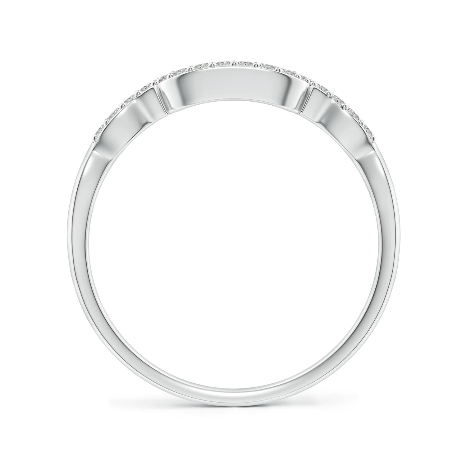 K, I3 / 0.18 CT / 14 KT White Gold