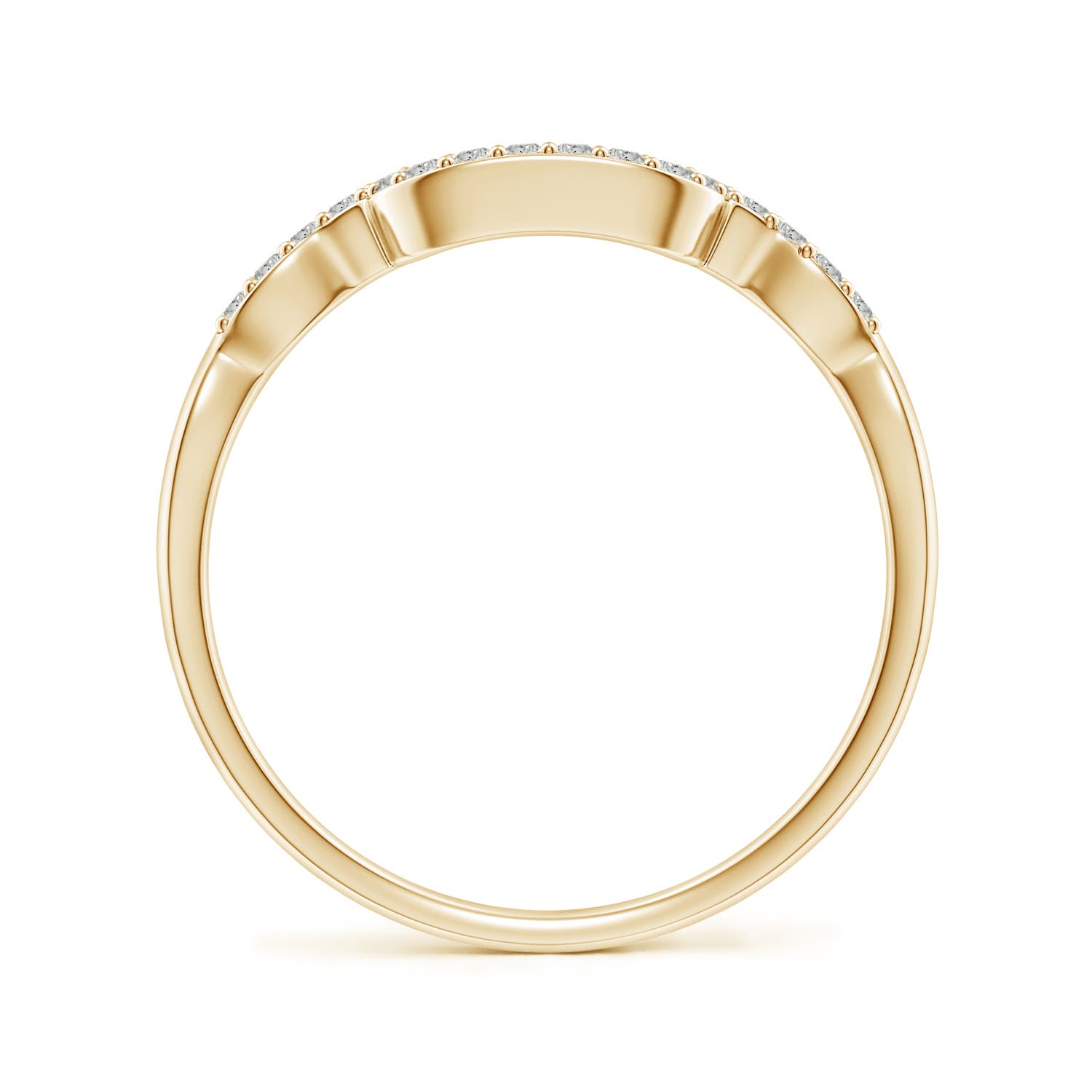 K, I3 / 0.18 CT / 14 KT Yellow Gold