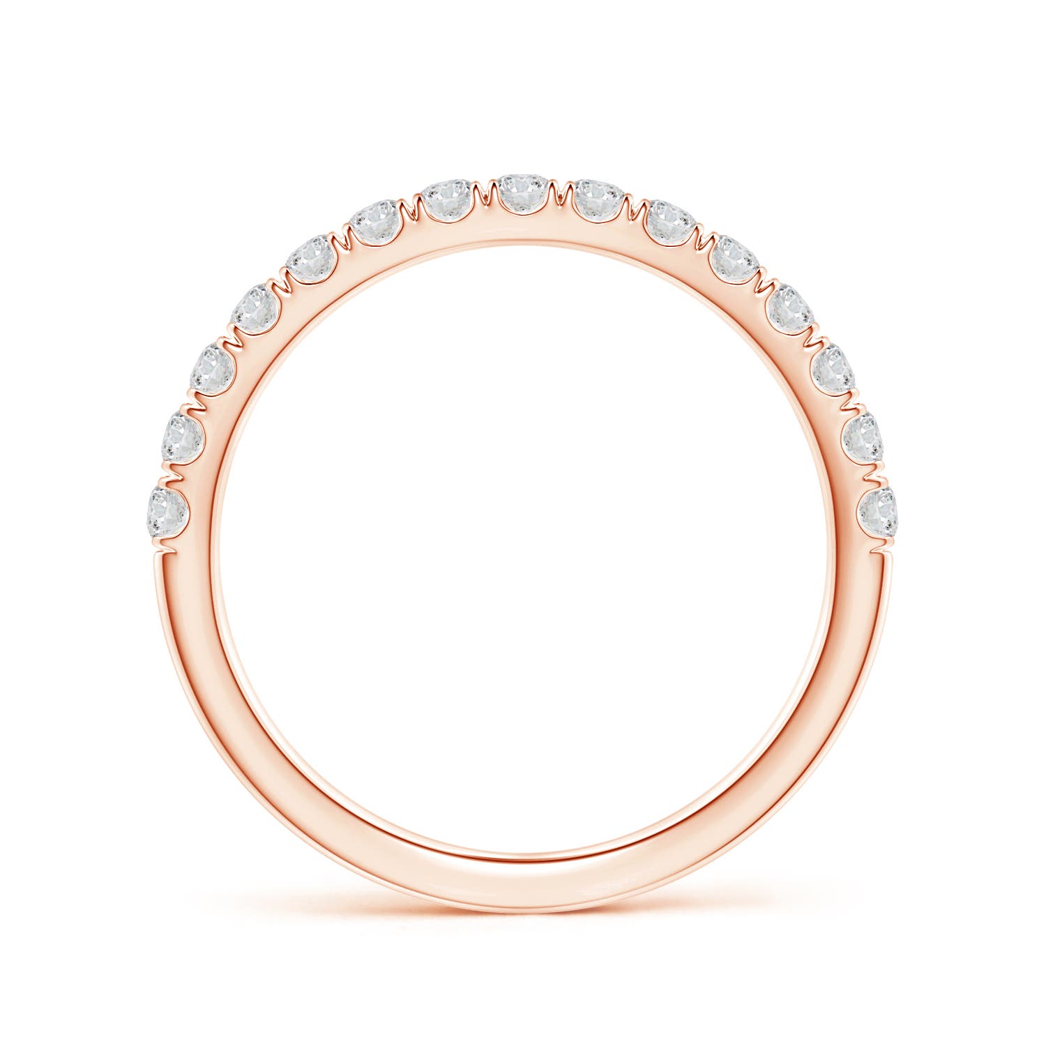 H, SI2 / 0.44 CT / 14 KT Rose Gold