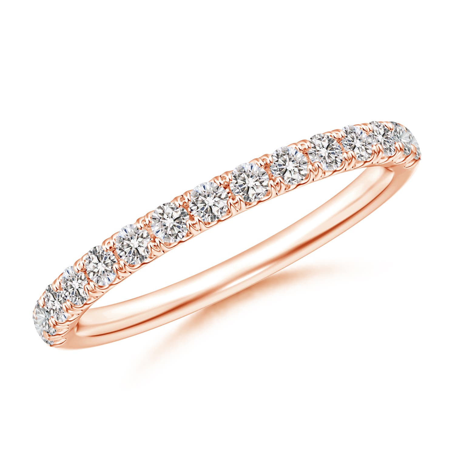 I-J, I1-I2 / 0.44 CT / 14 KT Rose Gold