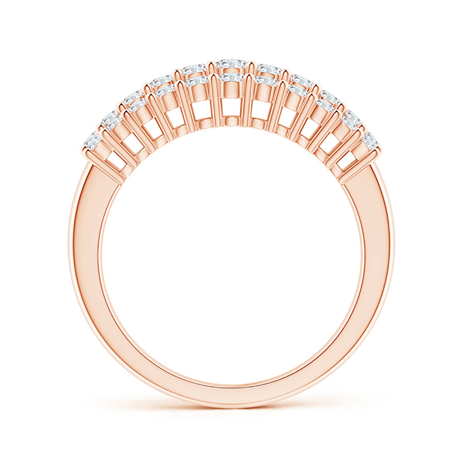 G, VS2 / 0.99 CT / 14 KT Rose Gold