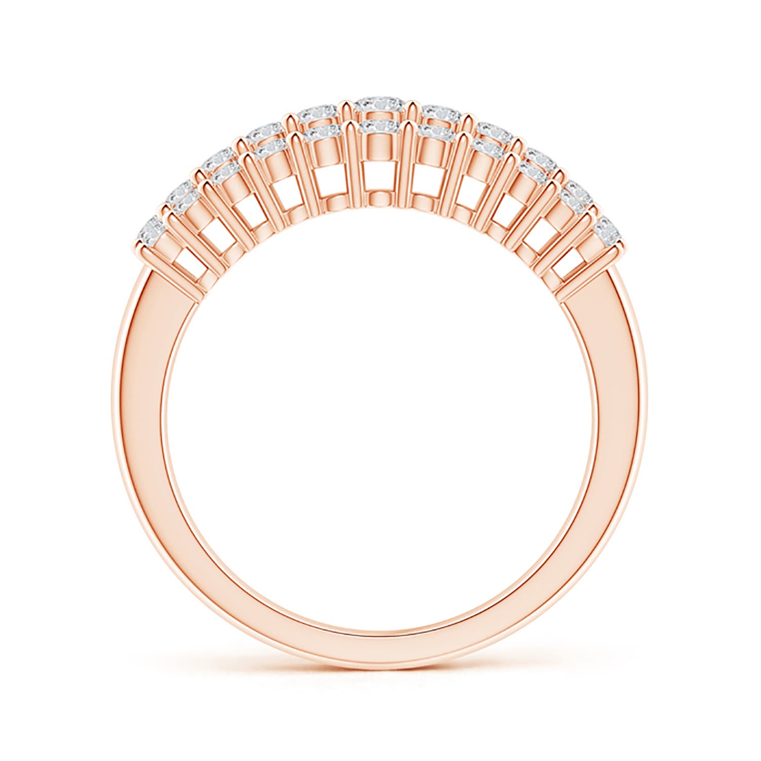 H, SI2 / 0.99 CT / 14 KT Rose Gold