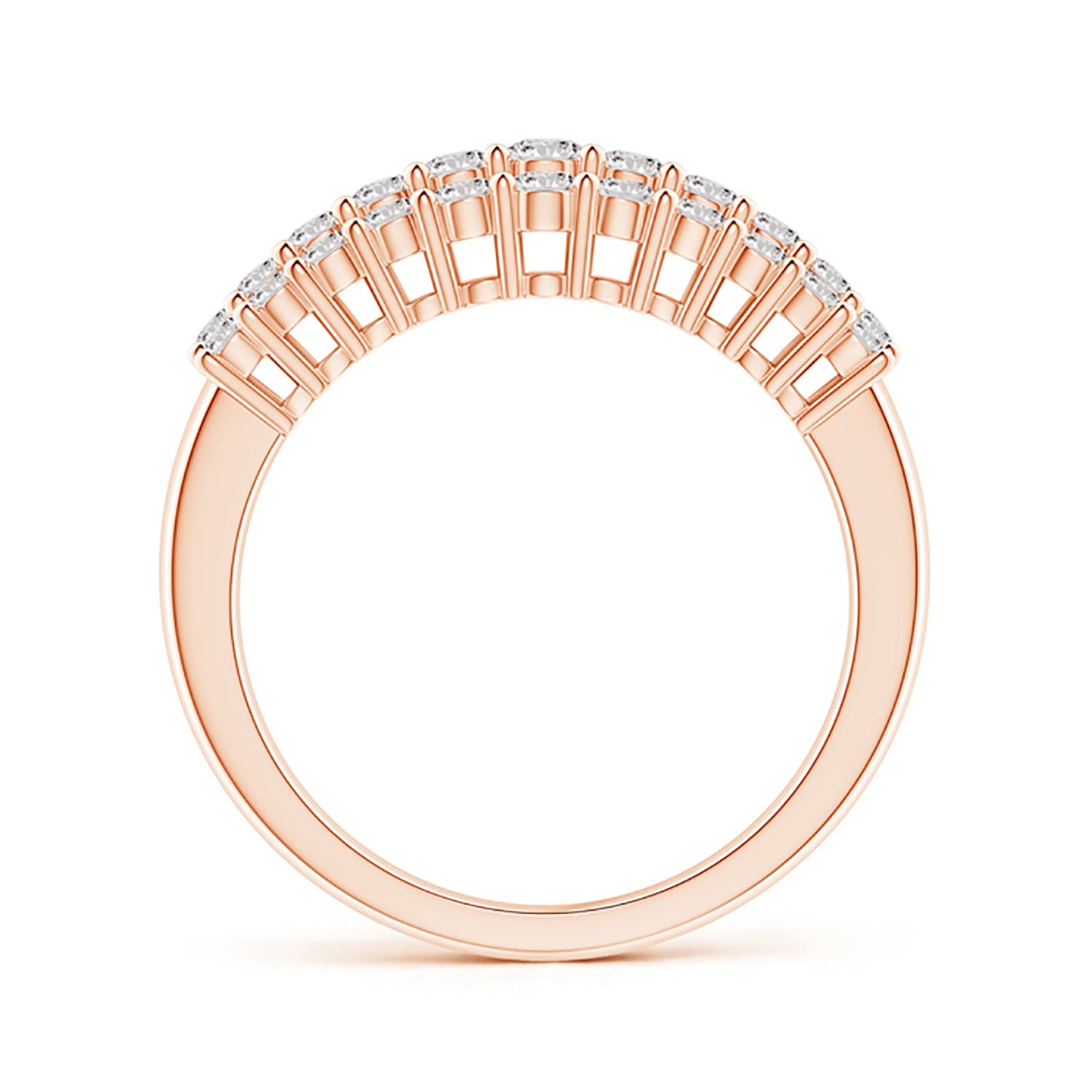 I-J, I1-I2 / 0.99 CT / 14 KT Rose Gold