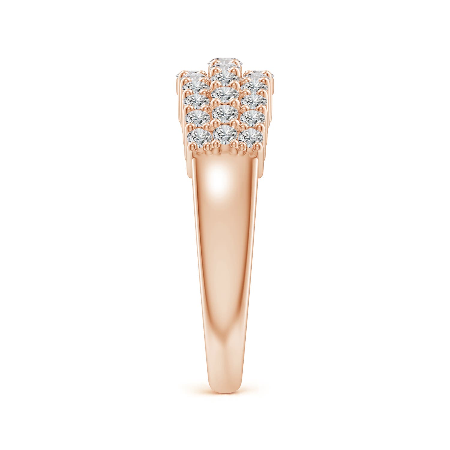 I-J, I1-I2 / 0.99 CT / 14 KT Rose Gold