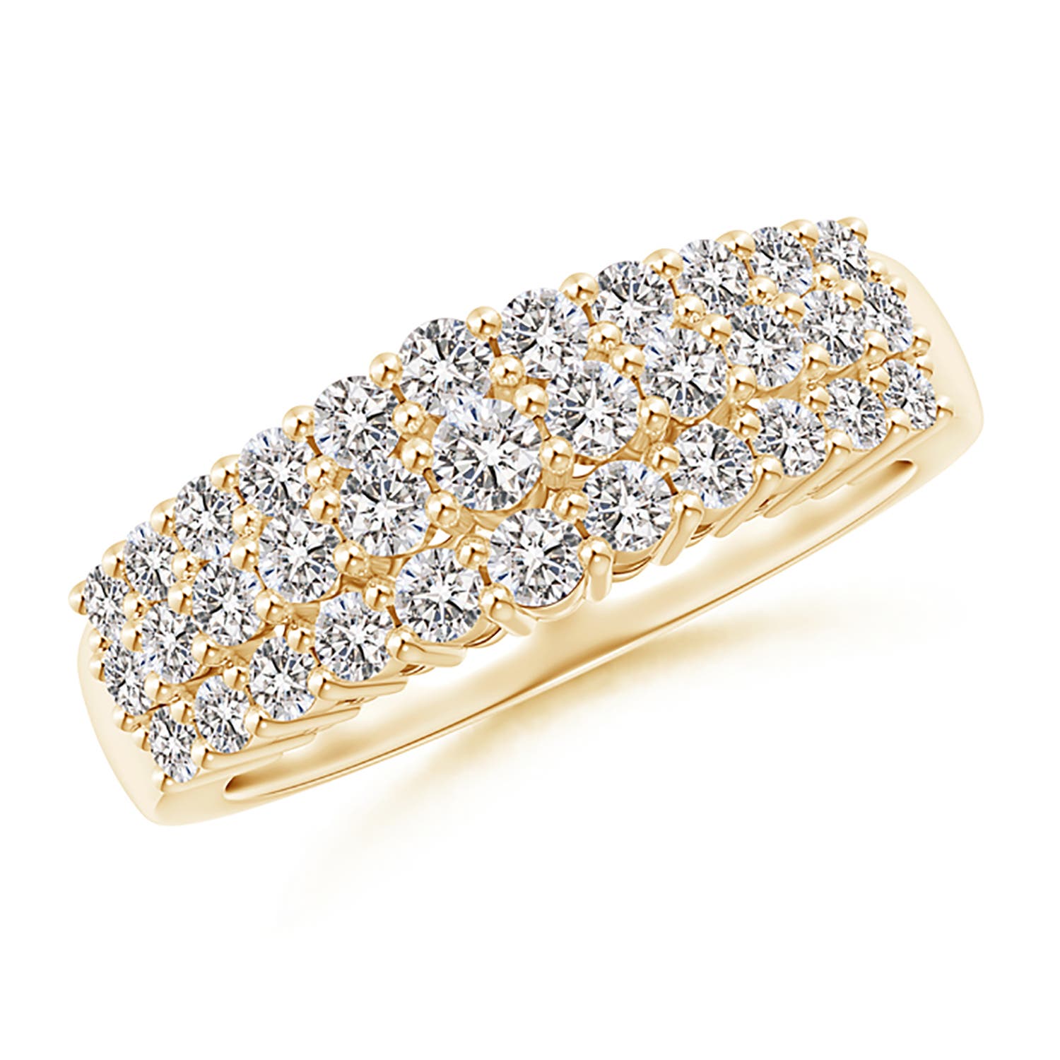 I-J, I1-I2 / 0.99 CT / 14 KT Yellow Gold