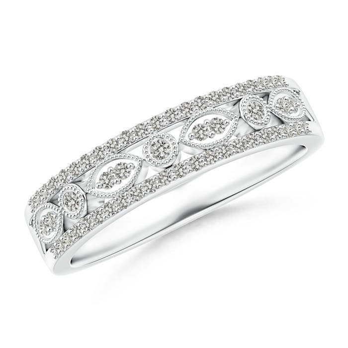 K, I3 / 0.25 CT / 14 KT White Gold