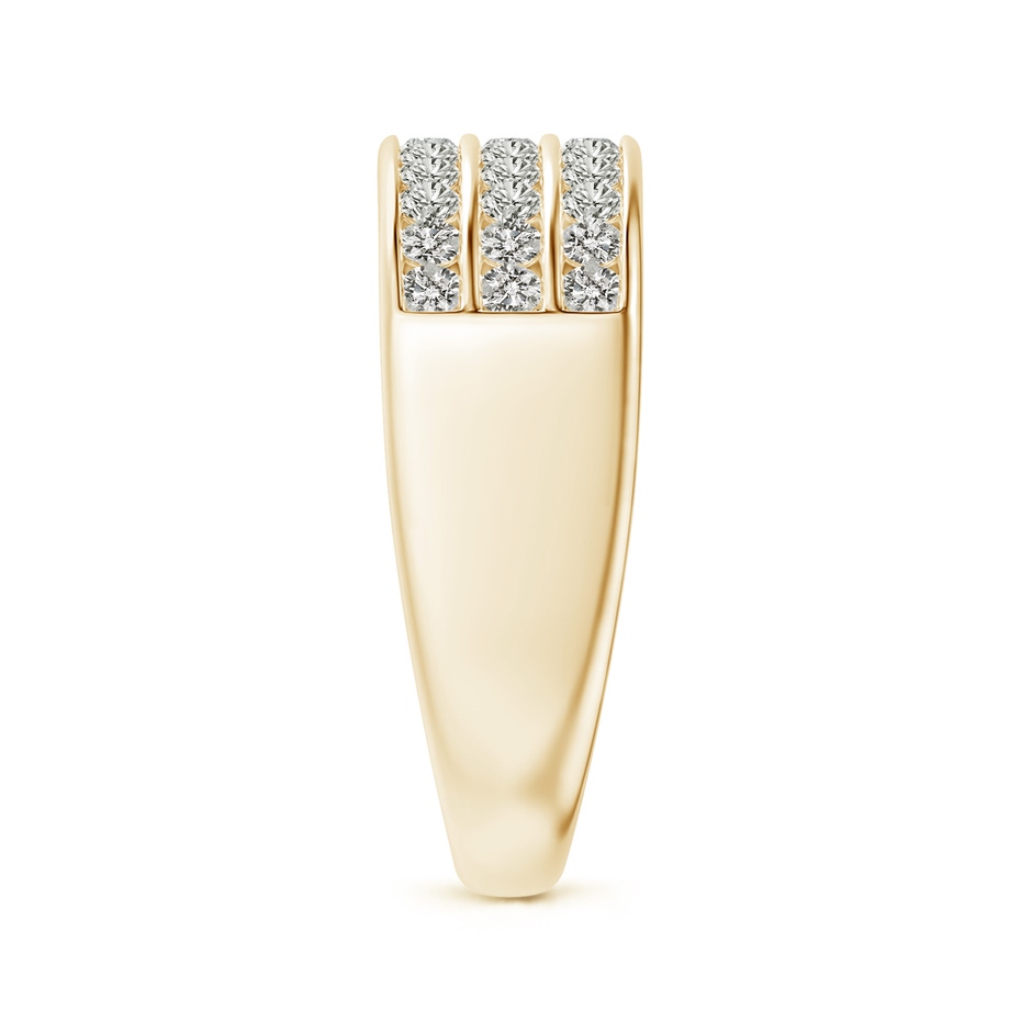 1.75mm KI3 Channel-Set Diamond Triple Row Anniversary Band in Yellow Gold side-2