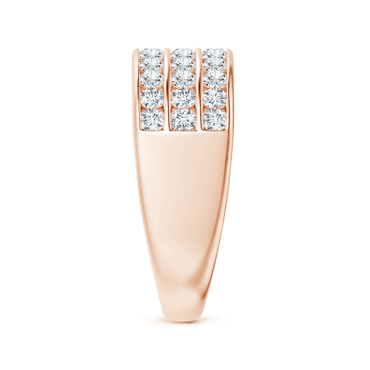 G, VS2 / 0.96 CT / 14 KT Rose Gold