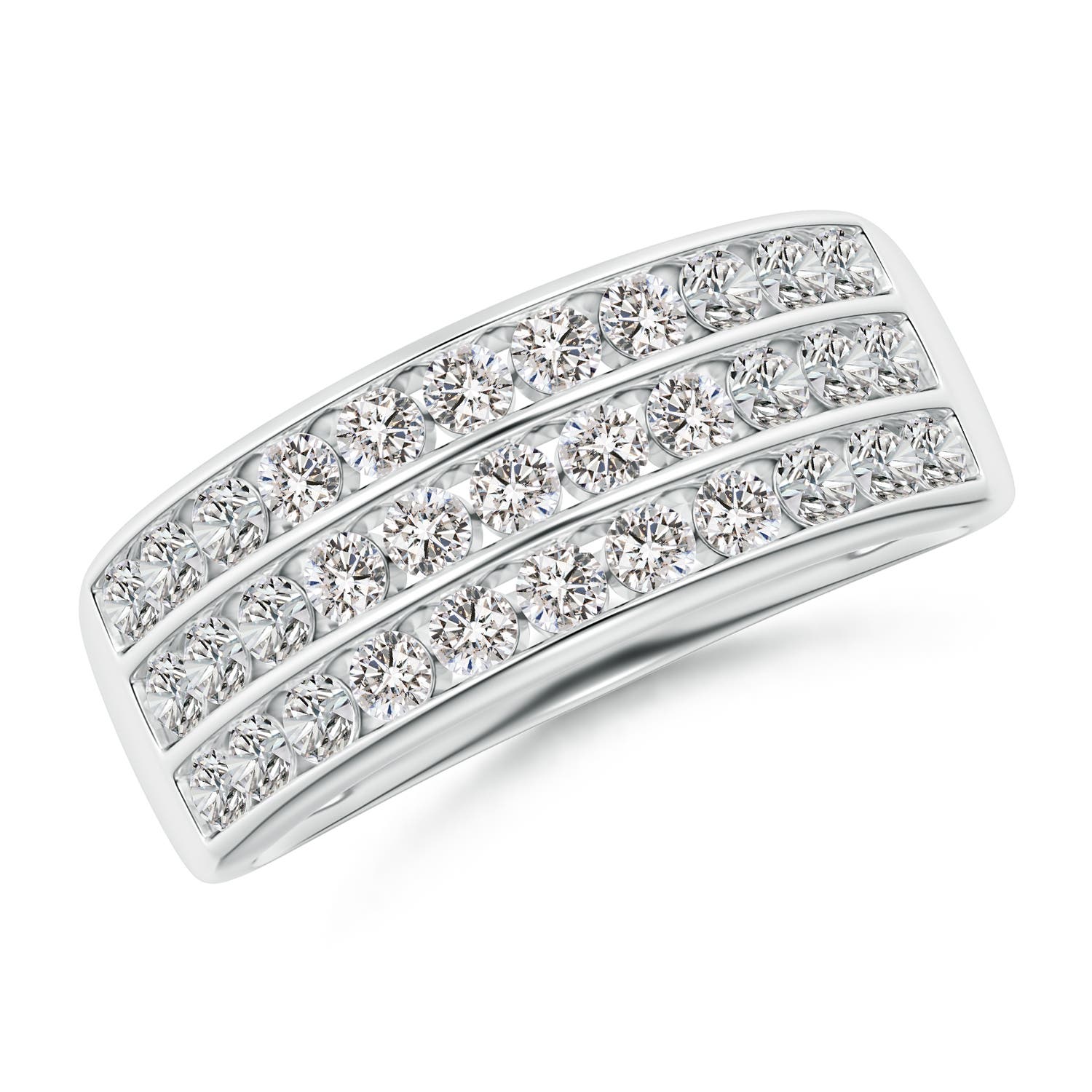 I-J, I1-I2 / 0.96 CT / 14 KT White Gold