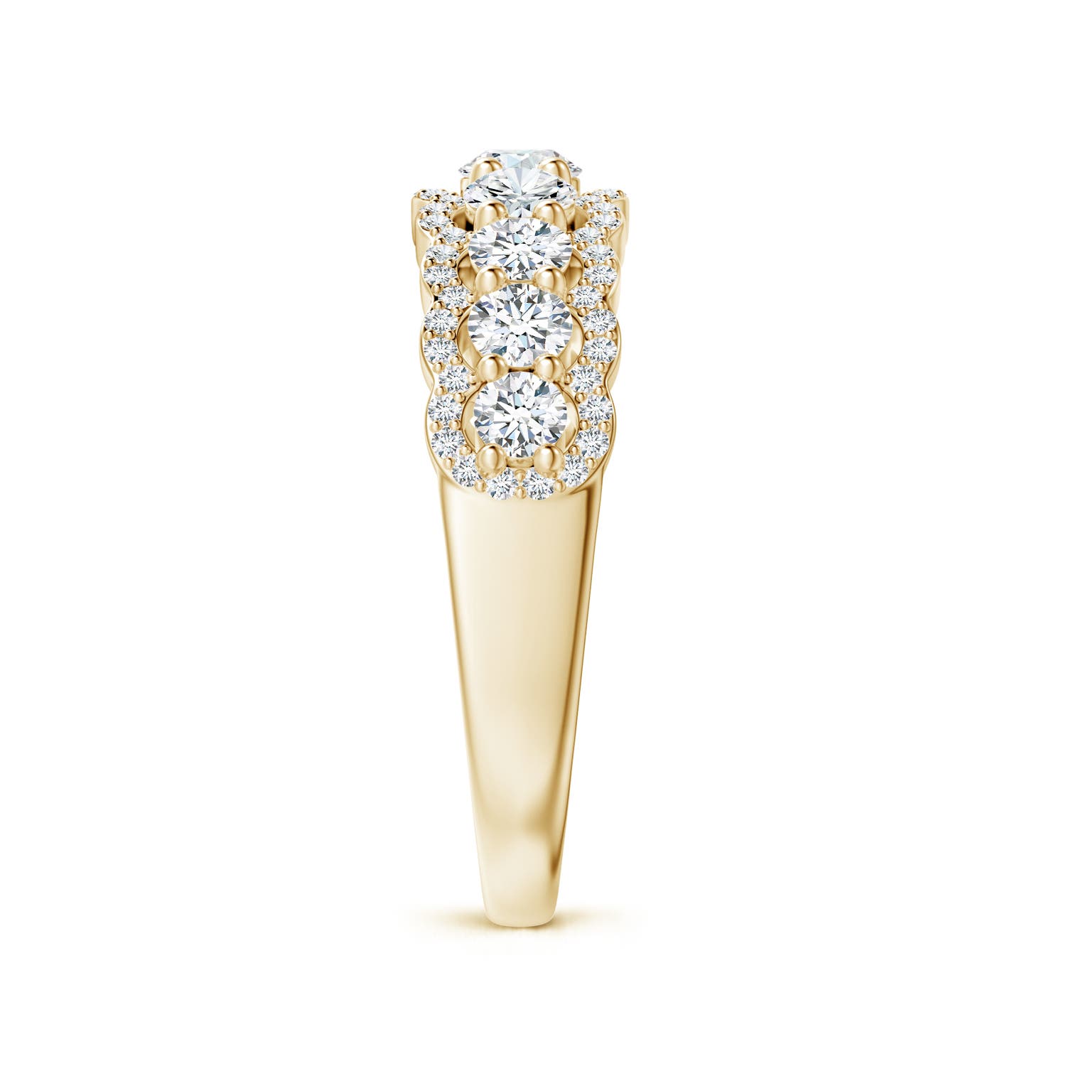 G, VS2 / 1.02 CT / 14 KT Yellow Gold