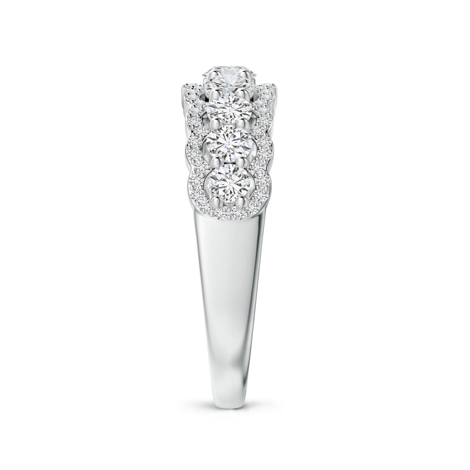 H, SI2 / 1.02 CT / 14 KT White Gold