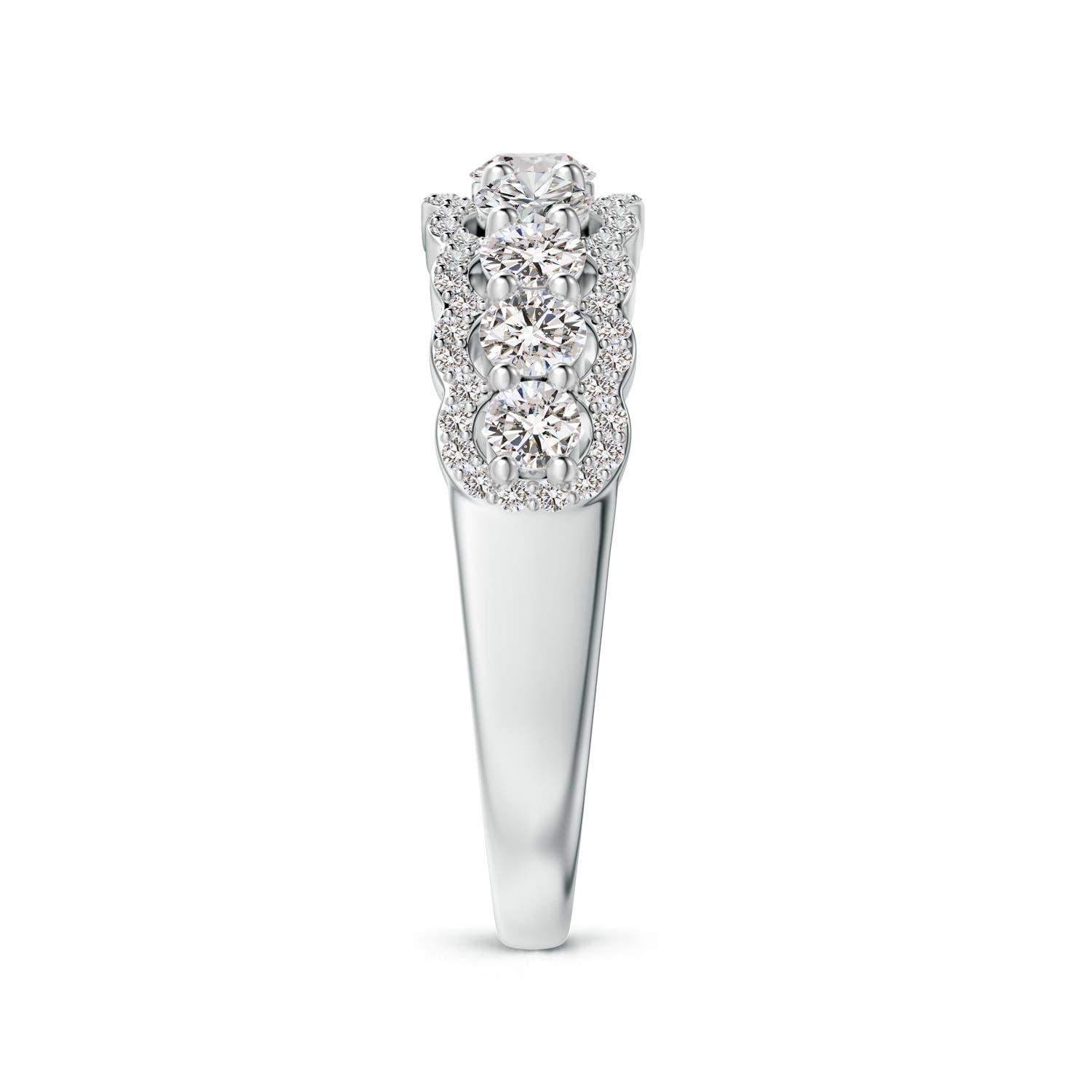 I-J, I1-I2 / 1.02 CT / 14 KT White Gold