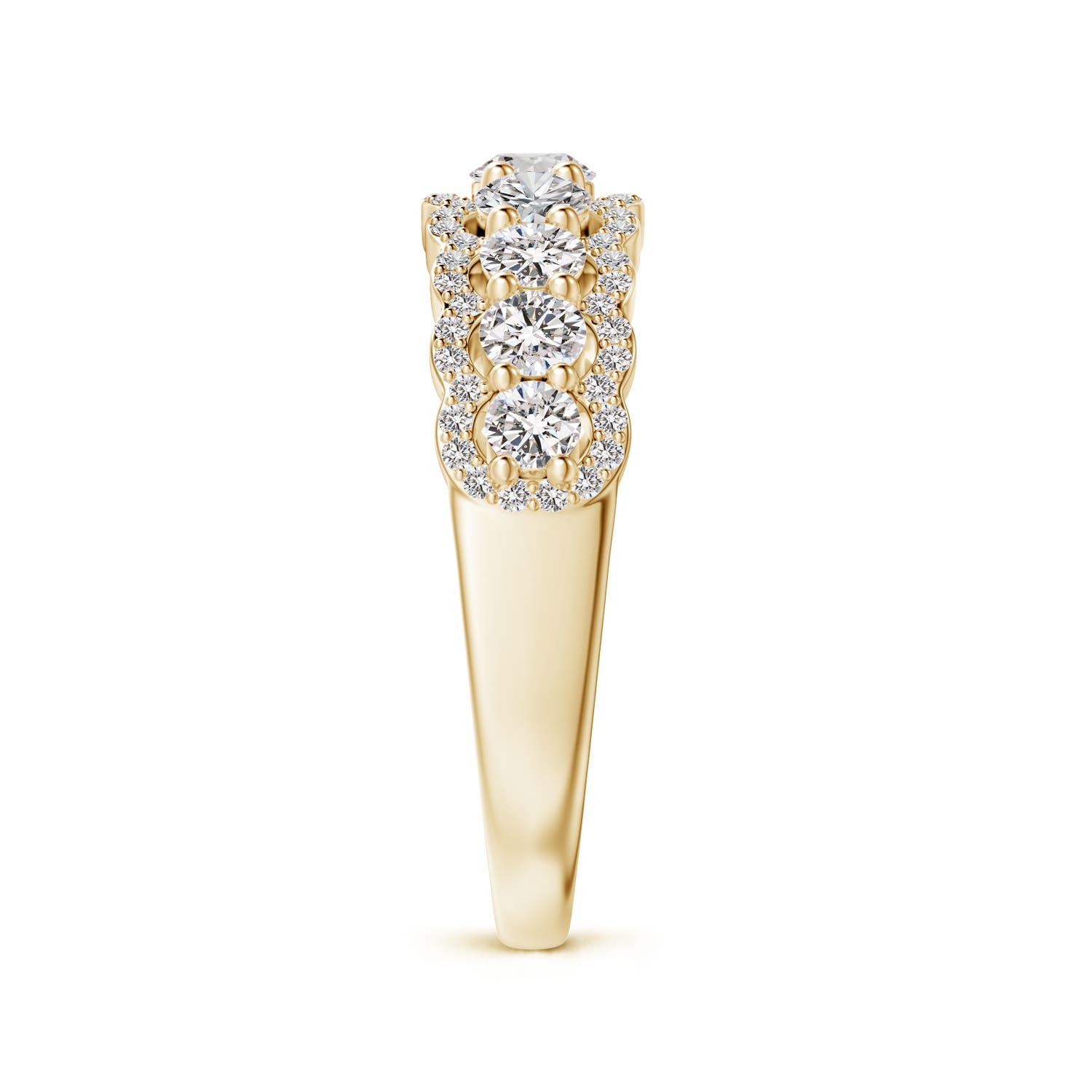 I-J, I1-I2 / 1.02 CT / 14 KT Yellow Gold