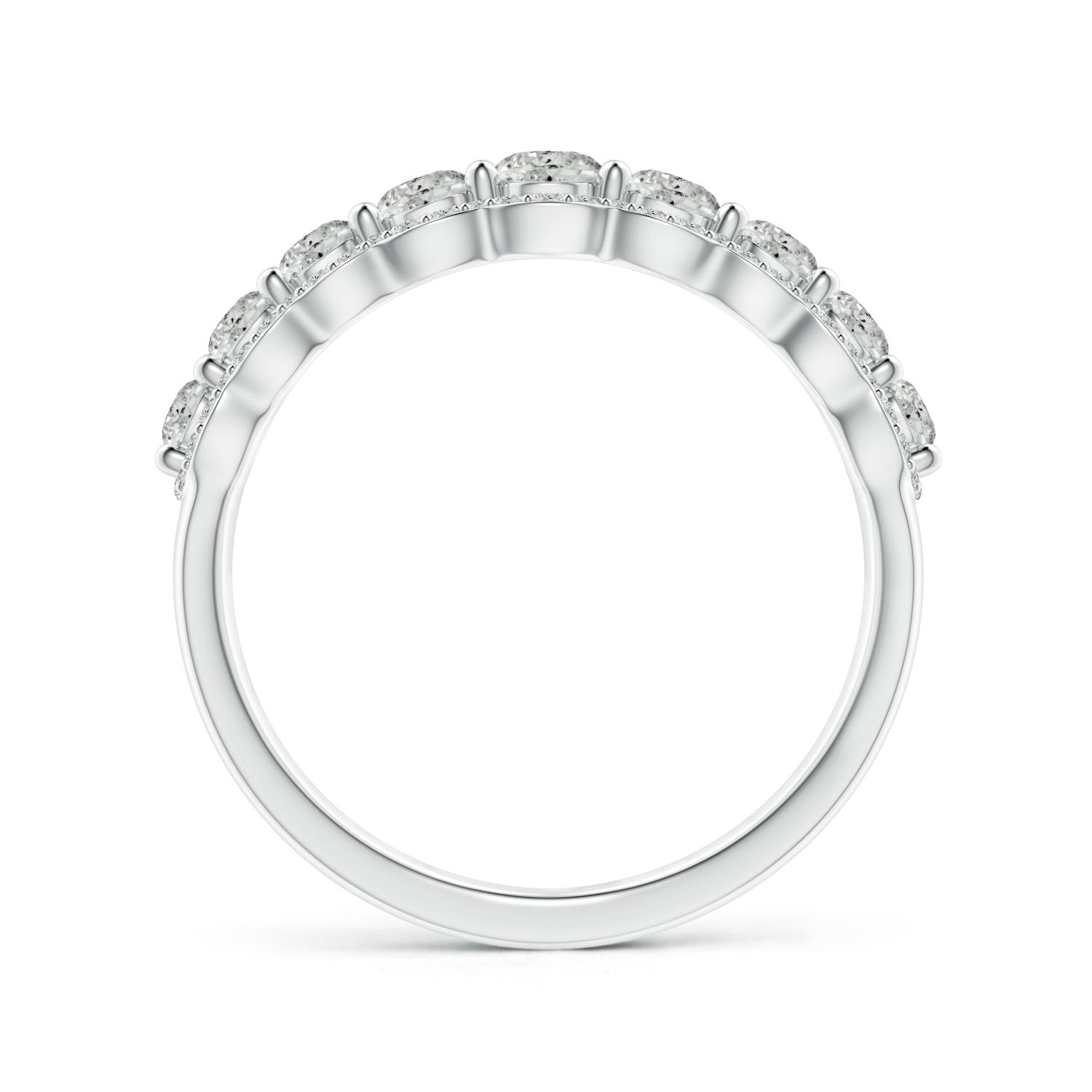 K, I3 / 1.02 CT / 14 KT White Gold