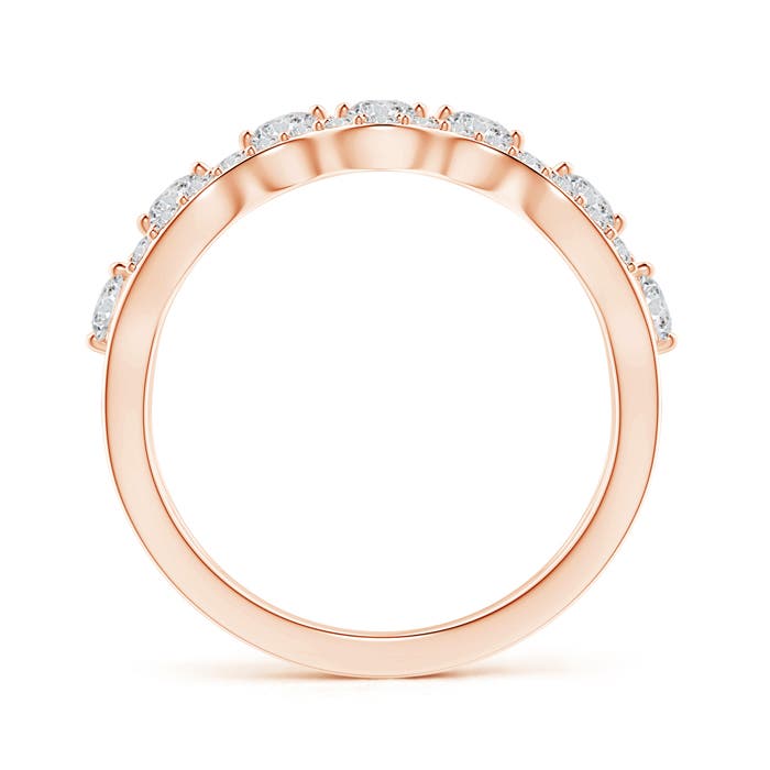 H, SI2 / 1.09 CT / 14 KT Rose Gold