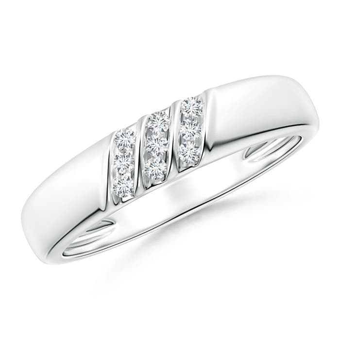 G, VS2 / 0.11 CT / 14 KT White Gold