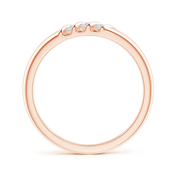 H, SI2 / 0.11 CT / 14 KT Rose Gold