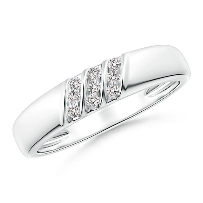 I-J, I1-I2 / 0.11 CT / 14 KT White Gold