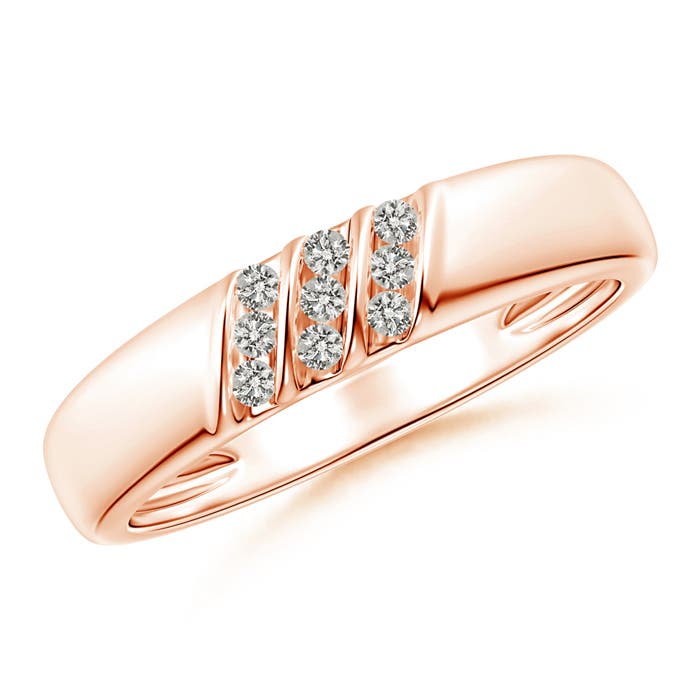 K, I3 / 0.11 CT / 14 KT Rose Gold