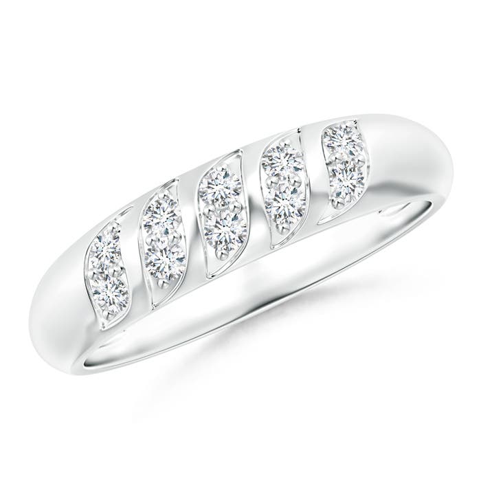 G, VS2 / 0.25 CT / 14 KT White Gold