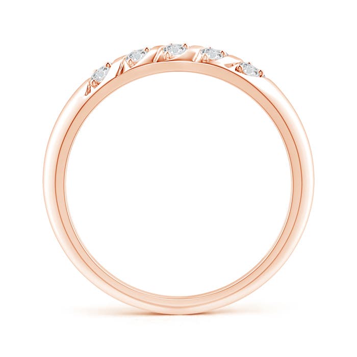 H, SI2 / 0.25 CT / 14 KT Rose Gold