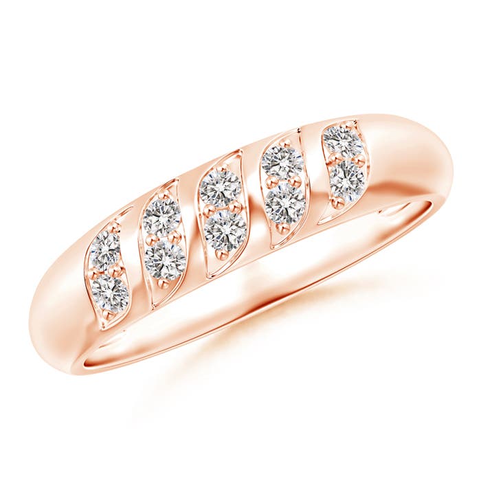 I-J, I1-I2 / 0.25 CT / 14 KT Rose Gold