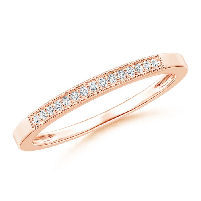 G, VS2 / 0.08 CT / 14 KT Rose Gold