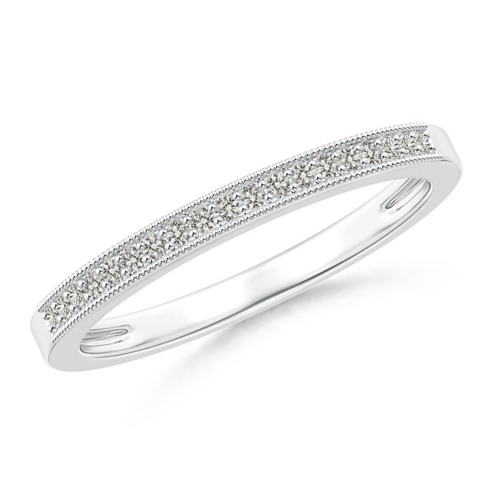 K, I3 / 0.11 CT / 14 KT White Gold