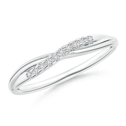 Diamond Non Eternity Rings