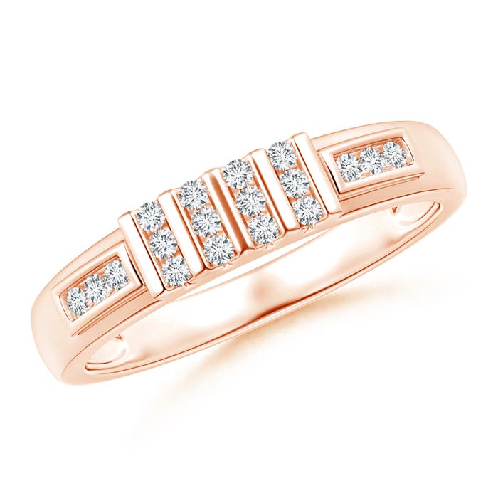 G, VS2 / 0.16 CT / 14 KT Rose Gold