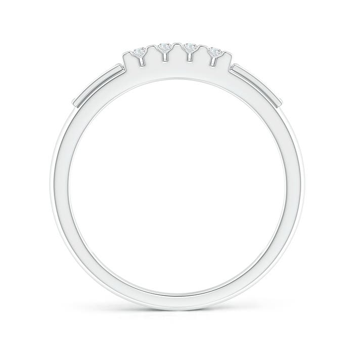 G, VS2 / 0.16 CT / 14 KT White Gold