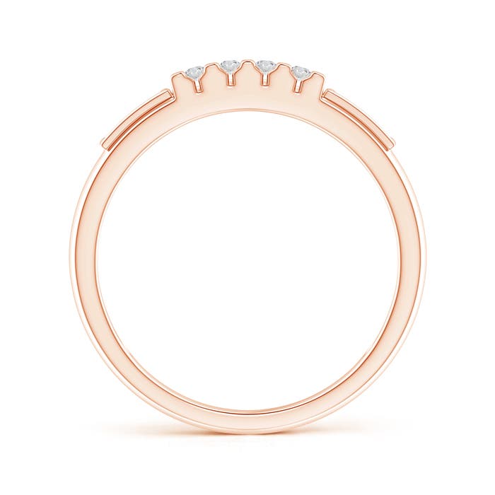 H, SI2 / 0.16 CT / 14 KT Rose Gold