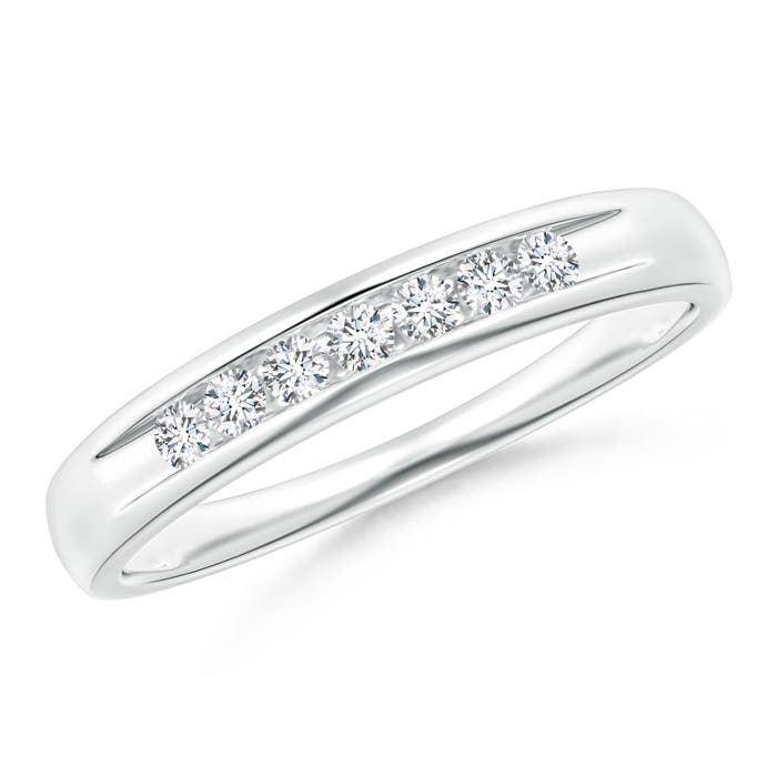 G, VS2 / 0.18 CT / 14 KT White Gold