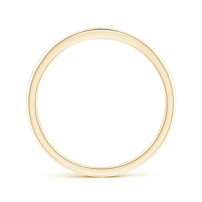 1.8mm KI3 Channel Grooved Classic Diamond Women's Wedding Band in Yellow Gold side-1