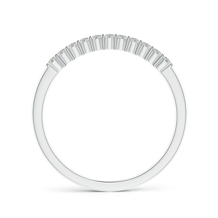 1.5mm KI3 Eleven Stone Shared Prong-Set Diamond Wedding Band in White Gold side-1