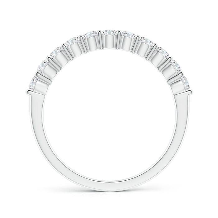 2.3mm GVS2 Eleven Stone Shared Prong-Set Diamond Wedding Band in P950 Platinum side-1