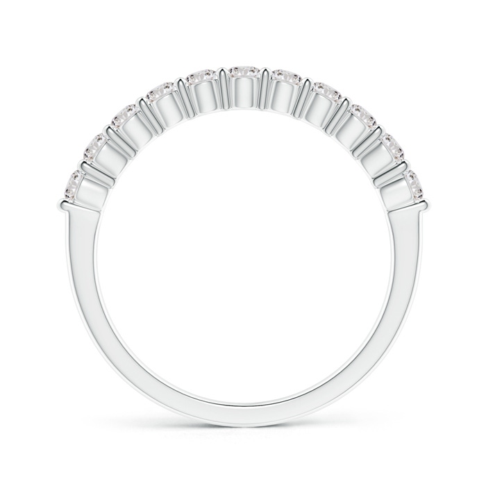 2.3mm IJI1I2 Eleven Stone Shared Prong-Set Diamond Wedding Band in P950 Platinum side-1