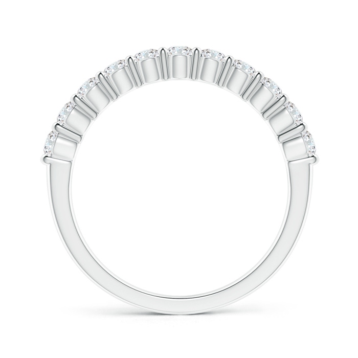 2.5mm GVS2 Eleven Stone Shared Prong-Set Diamond Wedding Band in White Gold side-1