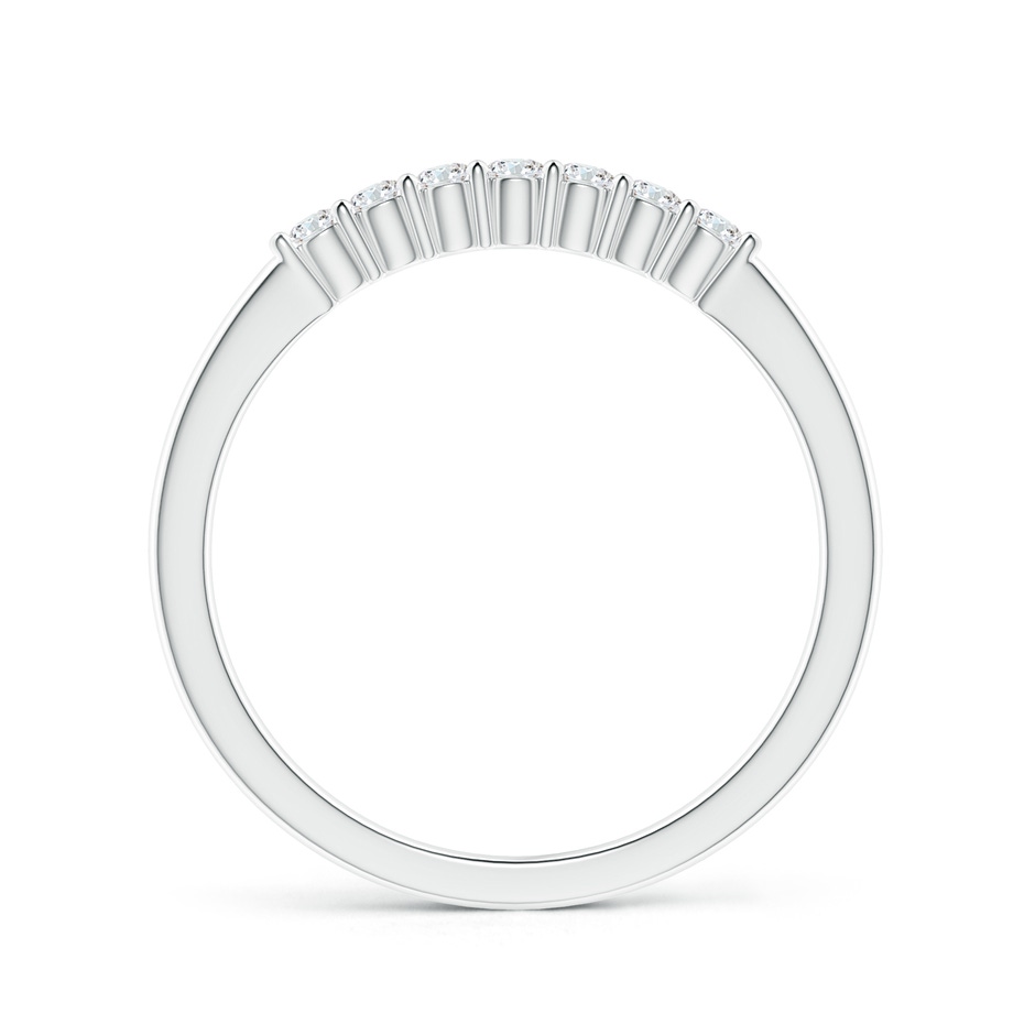 1.9mm GVS2 Seven Stone Shared Prong-Set Diamond Wedding Band in White Gold side-1