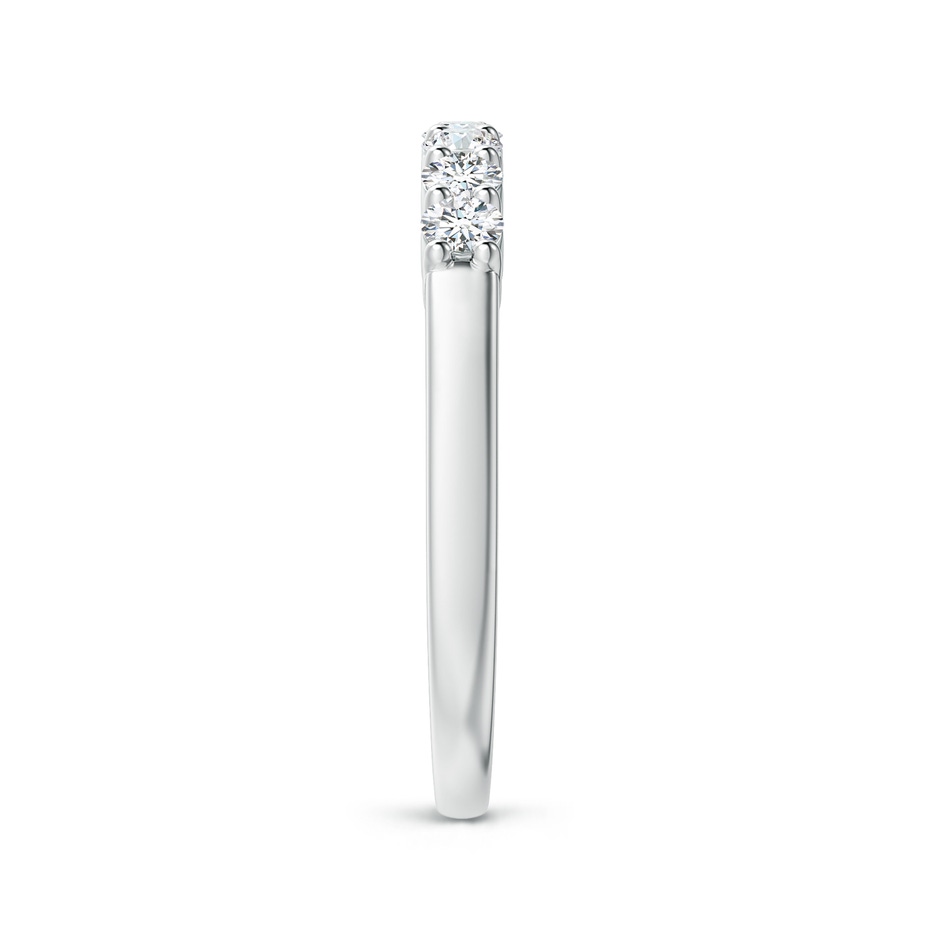2.5mm GVS2 Seven Stone Shared Prong-Set Diamond Wedding Band in P950 Platinum side-2