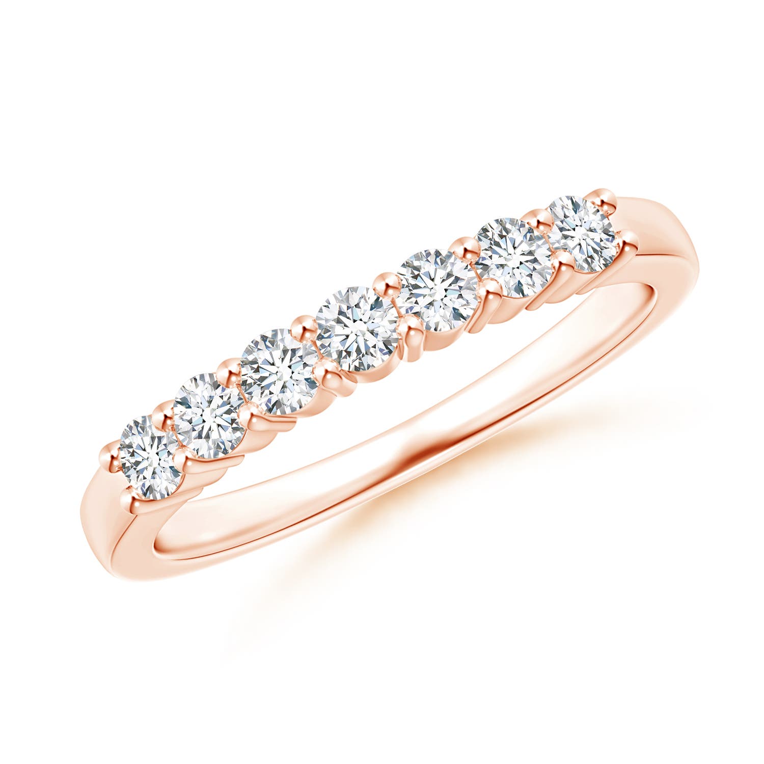 F-G, VS / 0.48 CT / 14 KT Rose Gold