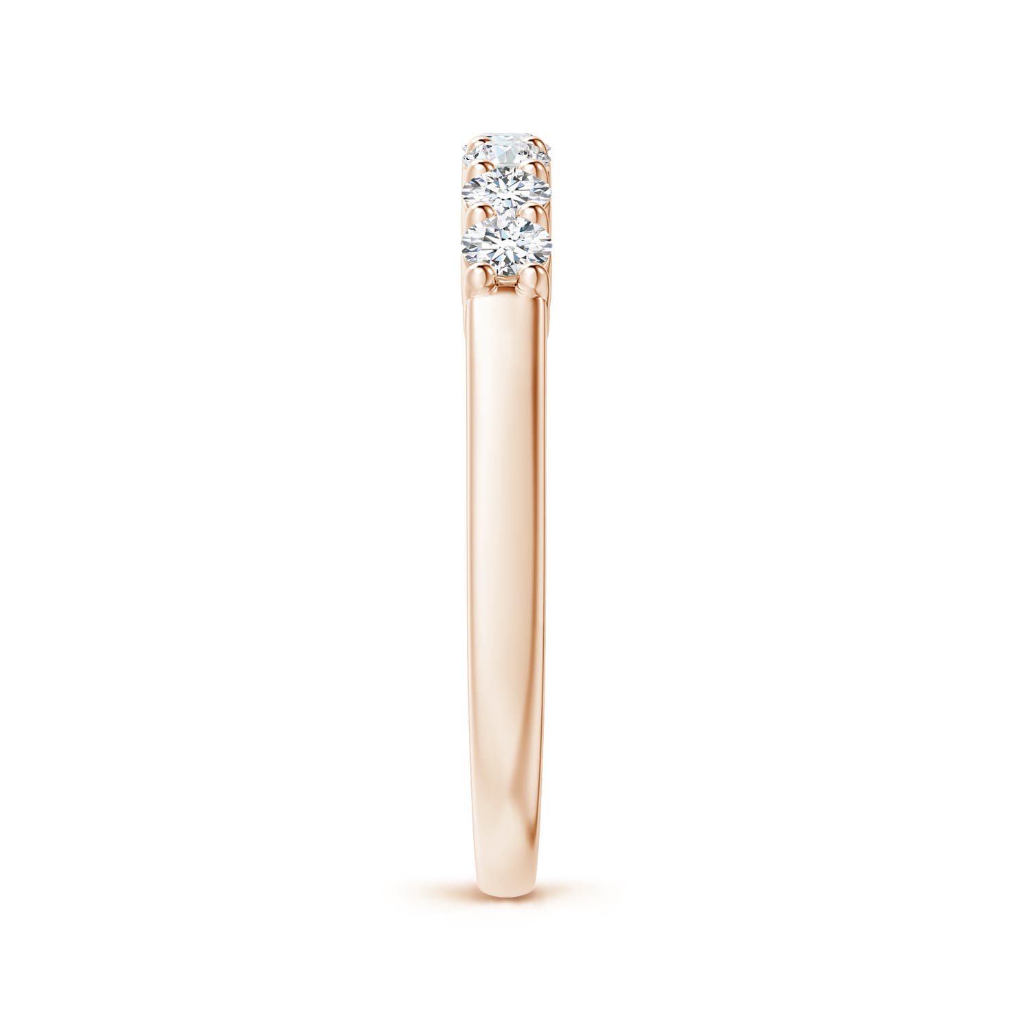 F-G, VS / 0.48 CT / 14 KT Rose Gold